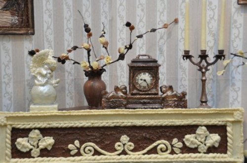 Шоколадная комната в Калиниграде (6 фото)