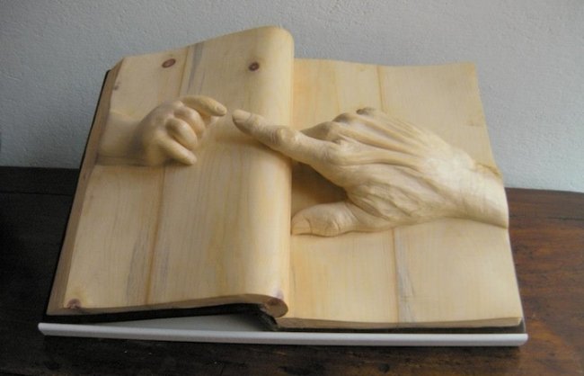 Книжные скульптуры от Нино Орланди (Nino Orlandi) (6 фото)