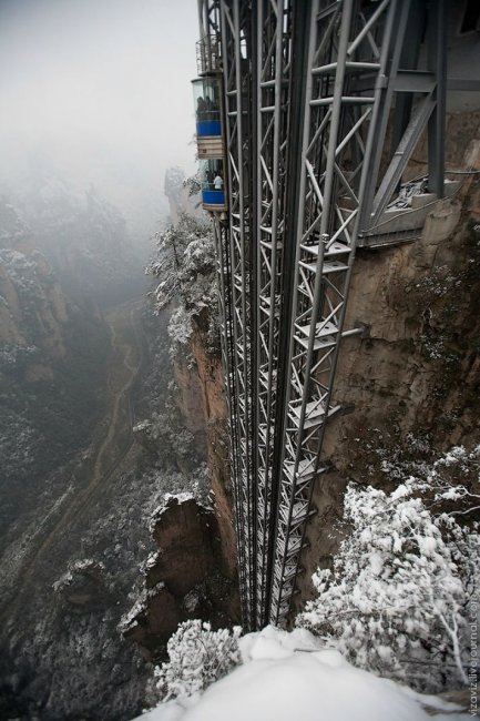 Самый высокий лифт в мире (5 фото)