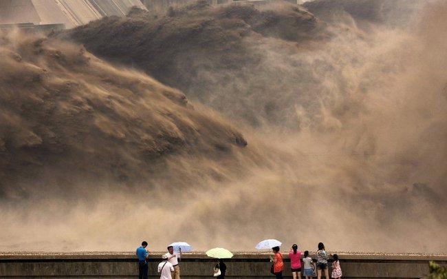 Желтая река Хуанхэ - Китай (14 фото)