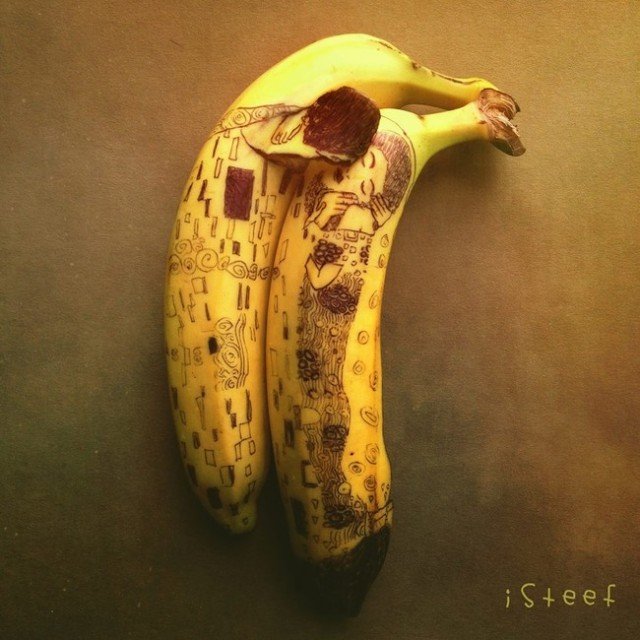 Банановые композиции от Stephan Brusche  (21 фото)