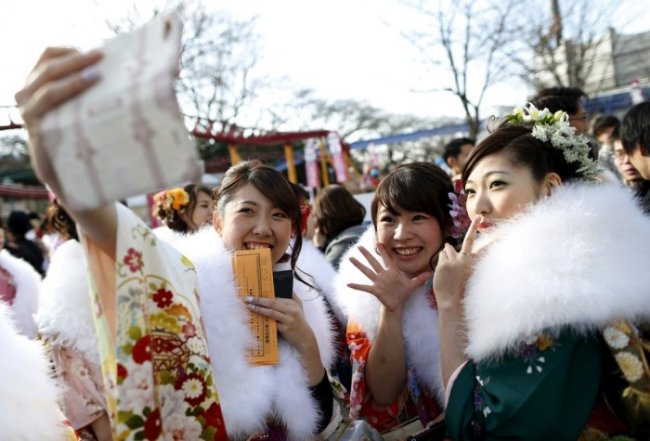 День совершеннолетия в Японии (19 фото)