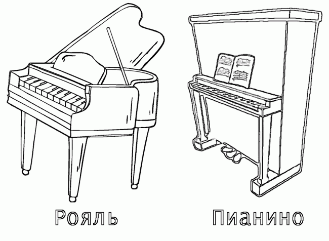 История фортепиано.