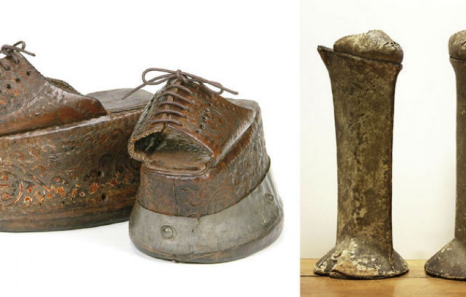 Сохранившийся предмет прошлого. Чопины Средневековая обувь. Чопины обувь 18 века Европа. Чопины 15 века. Туфли на платформе в средневековье чопины.
