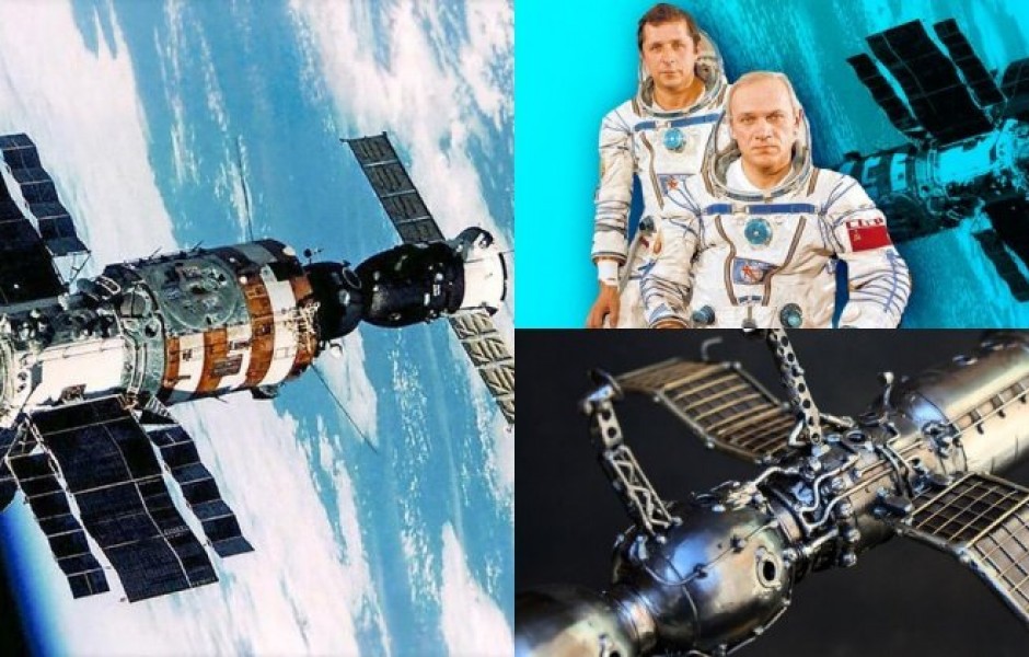 Станция салют 7 1985 год. Космонавт Савиных салют-7. Джанибеков космонавт салют 7. Салют 7 Джанибеков Савиных.