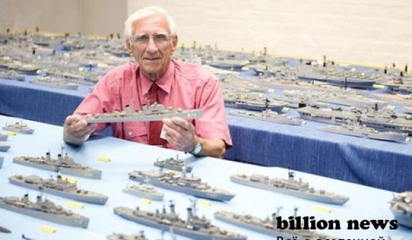 Грандиозная коллекция кораблей-моделей (8 фото)