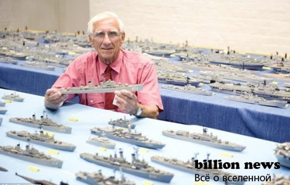 Грандиозная коллекция кораблей-моделей (8 фото)