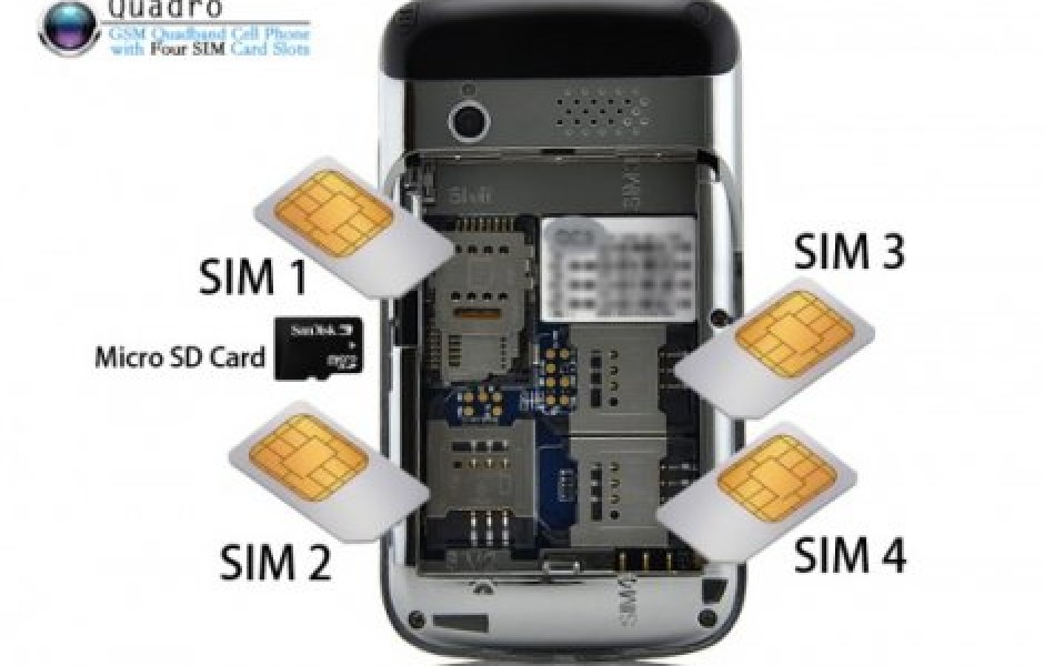 Новый телефон Flying F160 Quad SIM на 4 SIM-карты (2 фото)