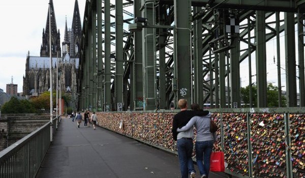 Мост любви в Кельне, Германия (7 фото)