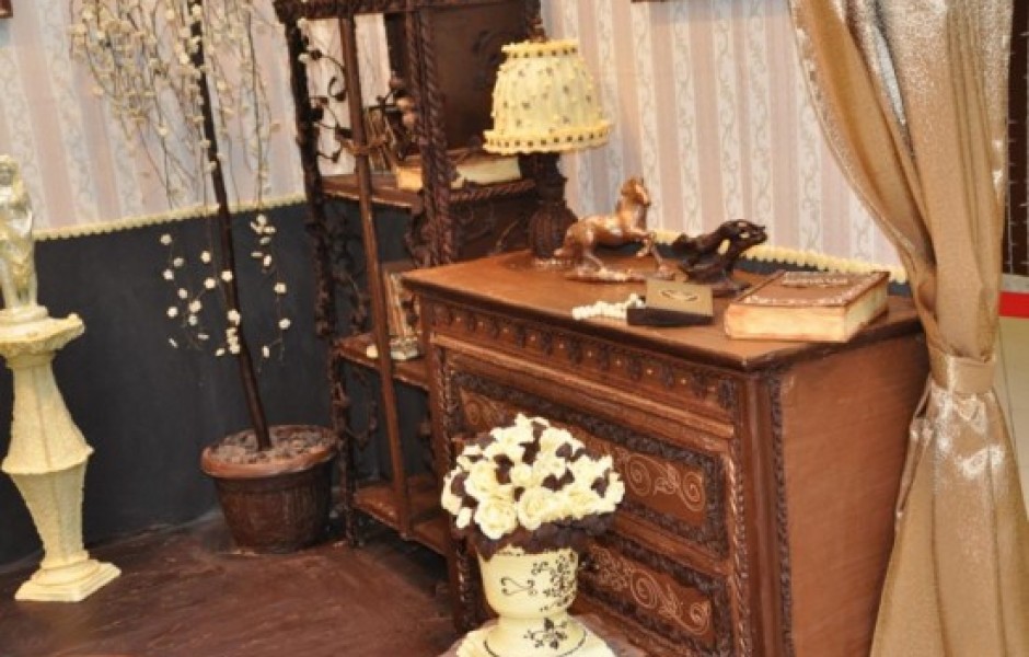 Шоколадная комната в Калиниграде (6 фото)