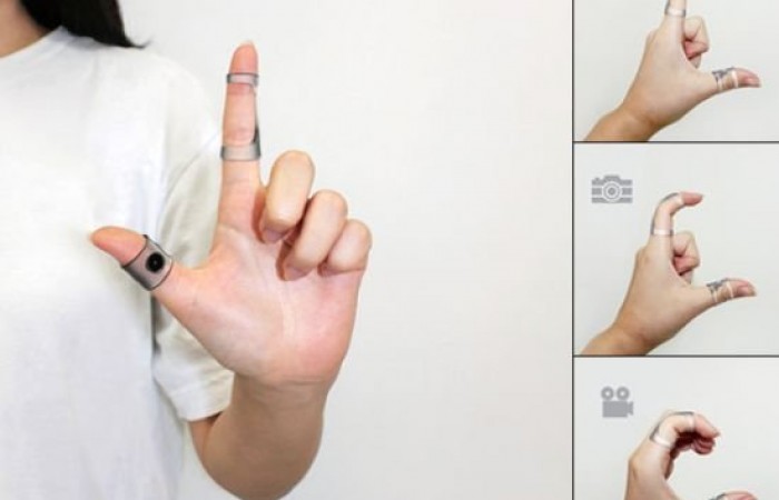 Концепция Air Clicker - фотографируем пальцами (2 фото)