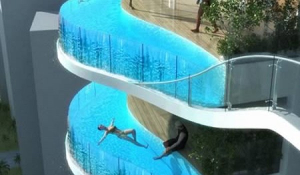 Otel S Bassejnom Na Balkone Dizajn Malenkih Lodzhij Katalog