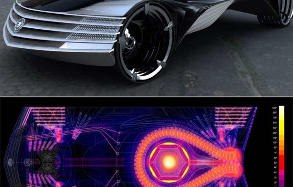 Cadillac WTF – первый автомобиль с ядерным двигателем (4 фото)