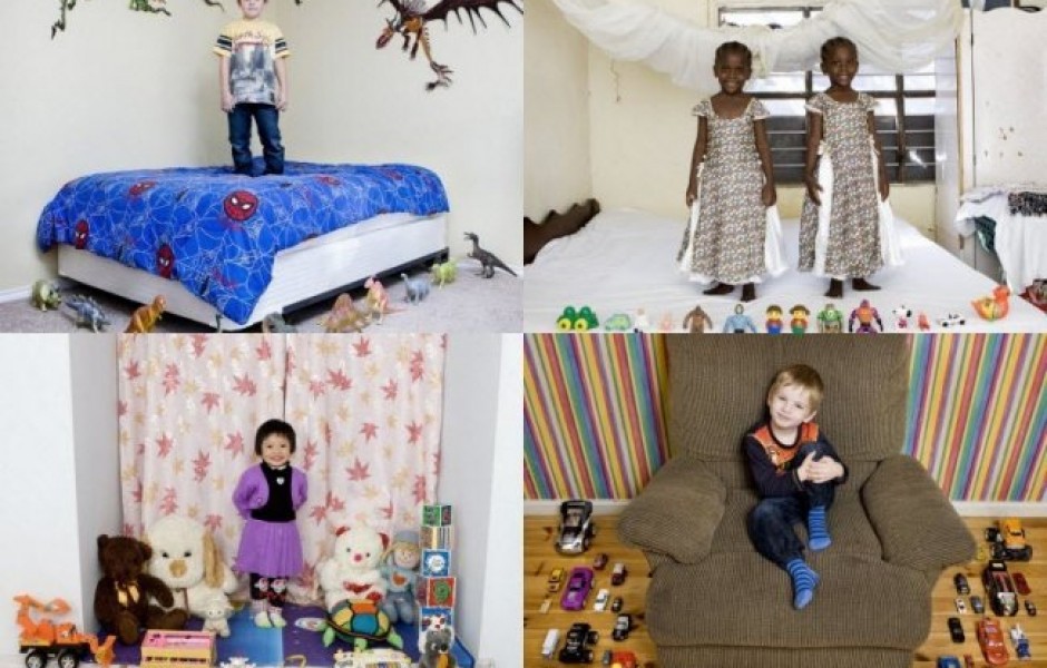 Дети из разных уголков мира и их любимые игрушки