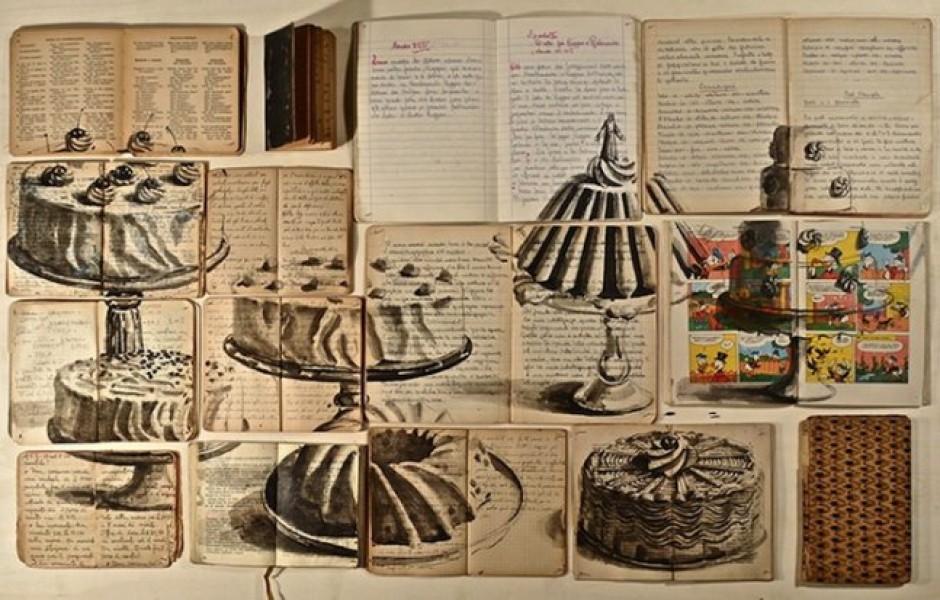 Картины на страницах старых книг: творчество Екатерины Паникановой  (7 фото)