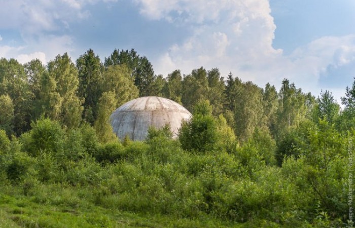 Радиопрозрачный купол под Москвой (16 фото)