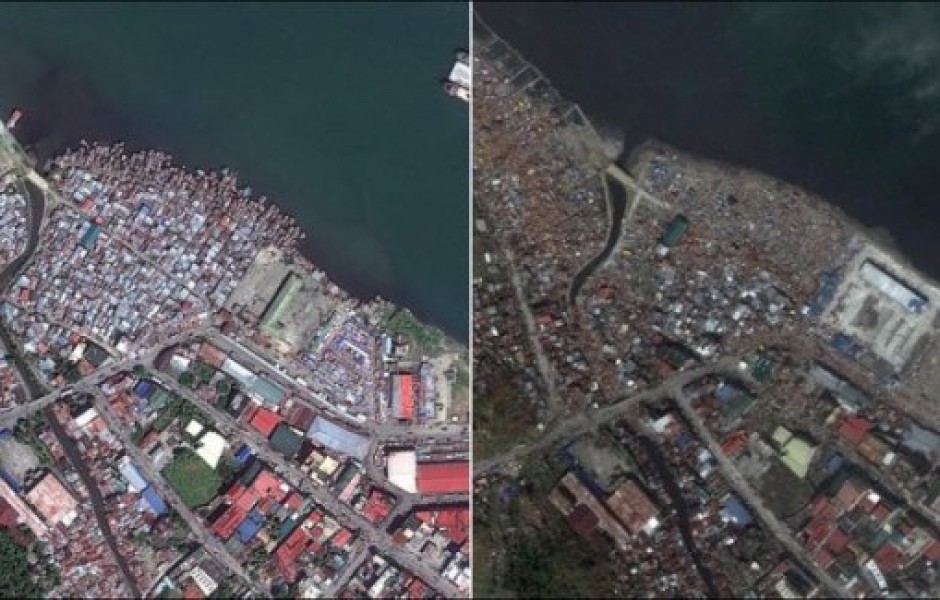 Последствия тайфуна Хайян (8 фото)