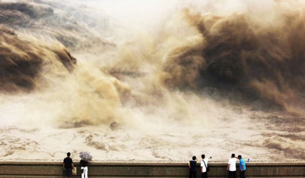 Желтая река Хуанхэ - Китай (14 фото)