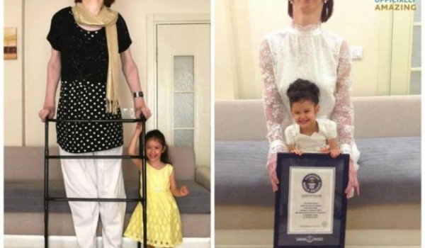 Самая высокая девушка в мире (8 фото)