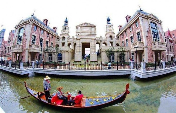 Китайская Венеция - Далянь (4 фото)