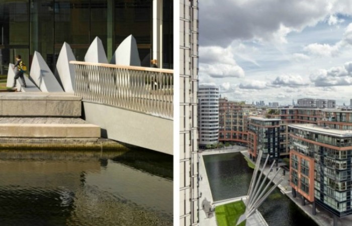 Веерный мост в Лондоне (4 фото).