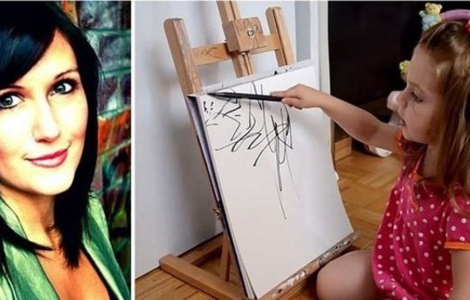 Дорисованные картины 2-х летней девочки (6 фото)
