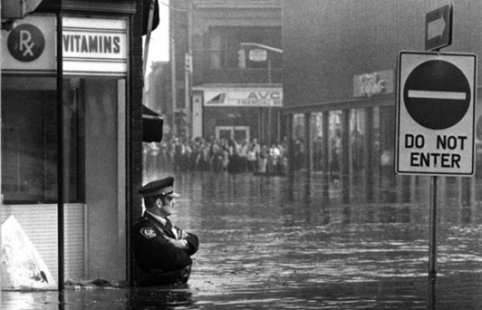 Наводнение в Канаде в 1974 году (фото дня)
