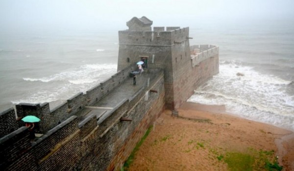 Где начинается Великая Китайская стена?