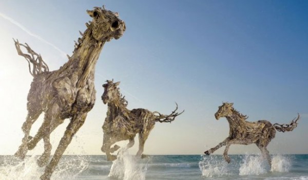 Скульптуры из дерева от Джеймса Доран-Уэбба (9 фото)