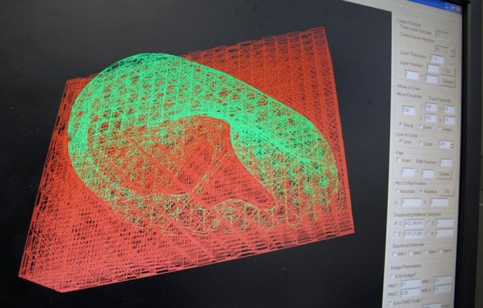 Создан 3D биопринтер, который может печатать ткани человека (фото дня)