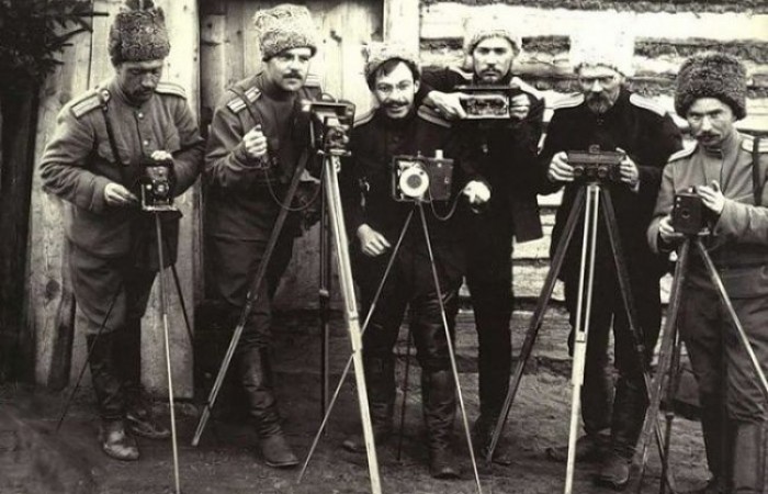 Фотографы 10–й Стрелковой дивизии, 1915 год (фото дня)