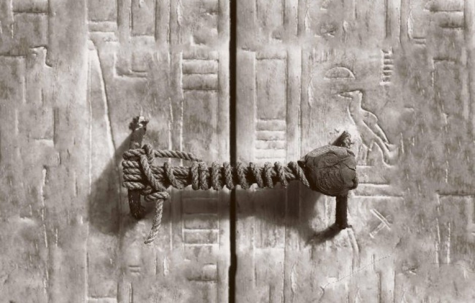 Печать на гробнице Тутанхамона (фото дня)