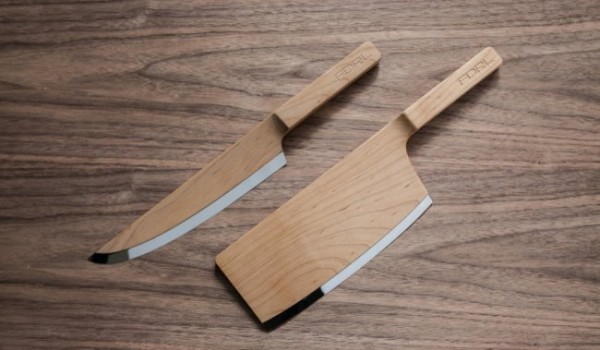 Супер удобные кухонные ножи из дерева