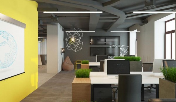 Компании-разработчики проектов дизайна офисных интерьеров
