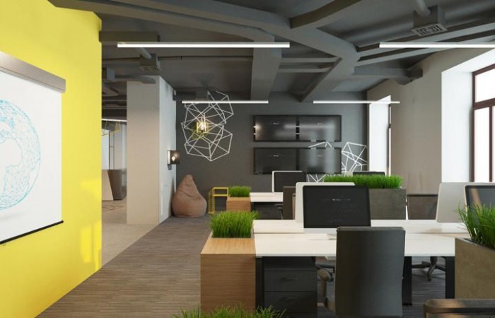 Компании-разработчики проектов дизайна офисных интерьеров