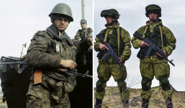 Армия России сегодня и 10 лет назад