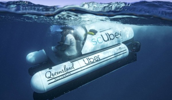 ПЕРВОЕ подводное такси запущено в Австралии