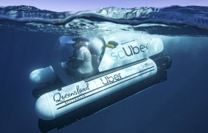 ПЕРВОЕ подводное такси запущено в Австралии