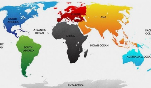 Самые невероятные факты о континентах