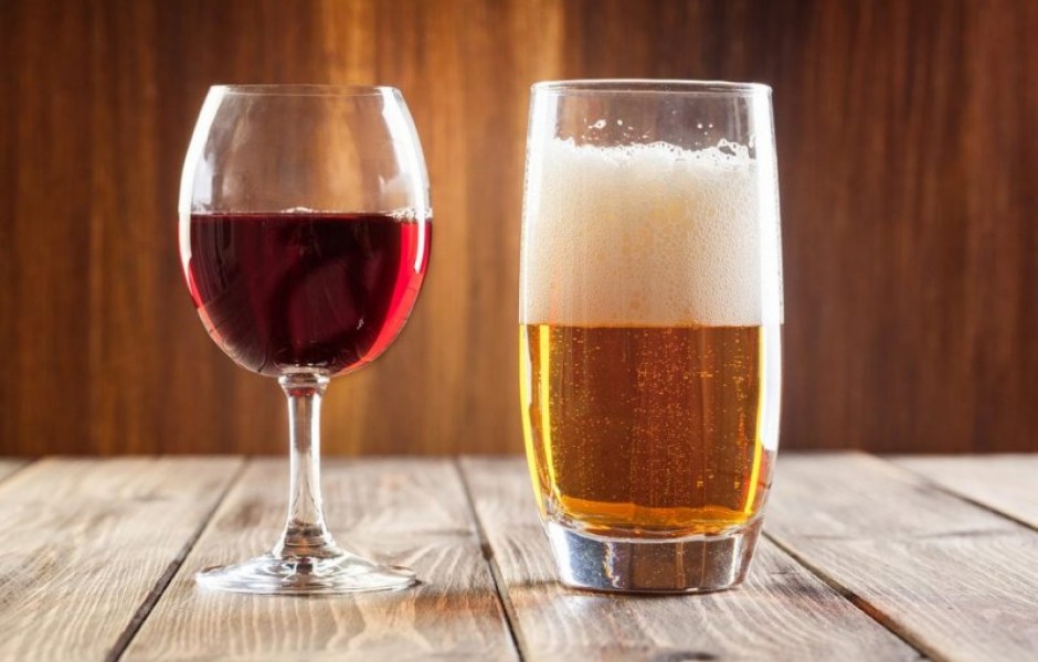 Что полезнее и вреднее пиво или вино?