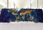 6-метровый ботанический гобилен карты мира (10 фото)