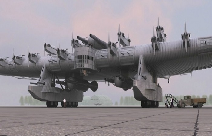 Многообещающий проект СССР «летающая крепость»