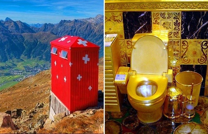 10 странных туалетов из разных уголков мира