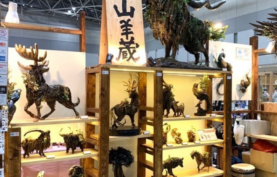 Японский художник создает удивительные скульптуры эпических животных
