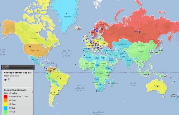 31 карта мира с интересной информацией