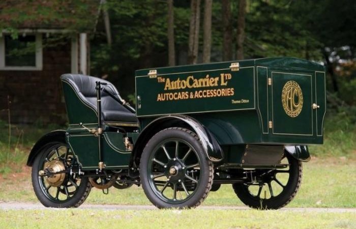 Auto-Carrier Delivery Van — коммерческий автомобиль начала XX века ( 15 фото + 1 видео )