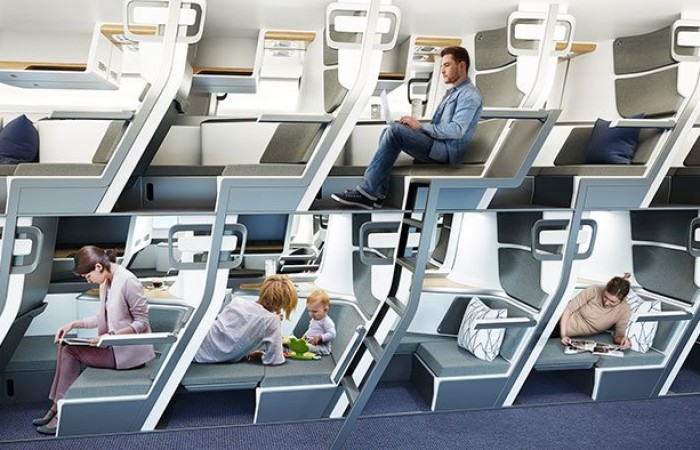 Теперь пассажирам эконом-класса можно лежать во время полета