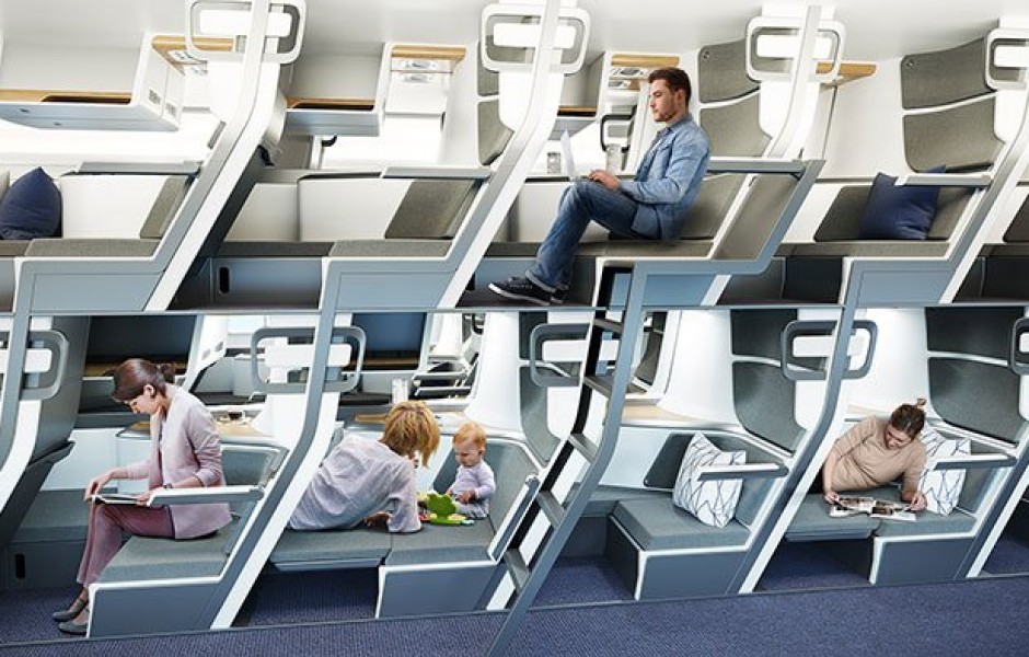 Теперь пассажирам эконом-класса можно лежать во время полета