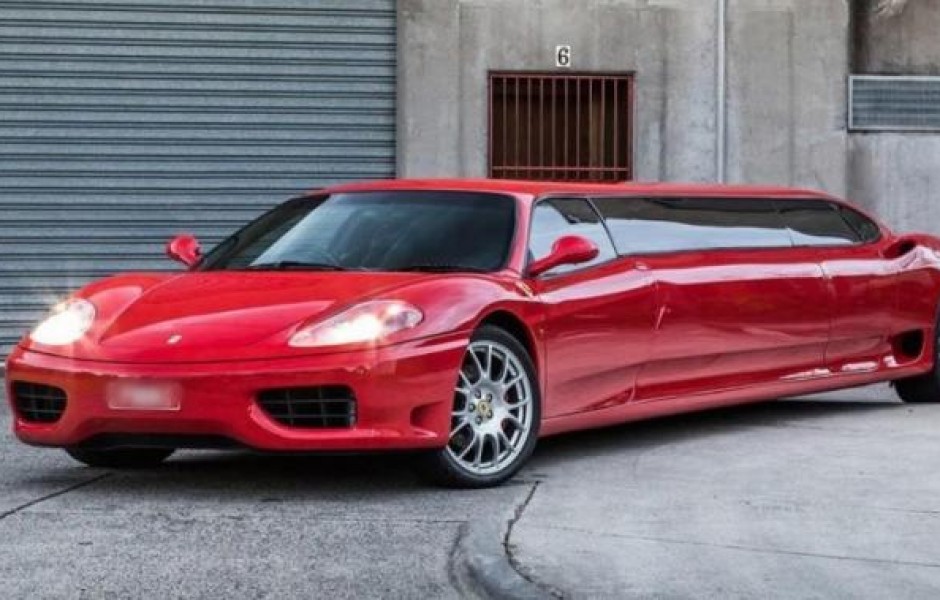 Лимузин Ferrari 360 Modena выставлен на продажу в Австралии (6 фото)