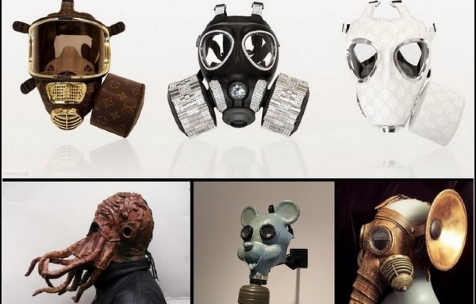 Самые необычные маски противогаза